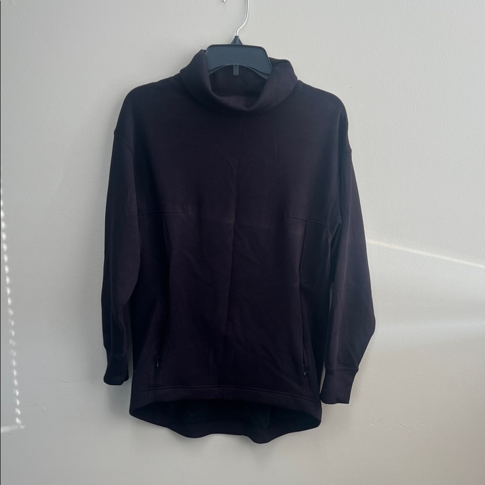 Danskin black cowl neck Top